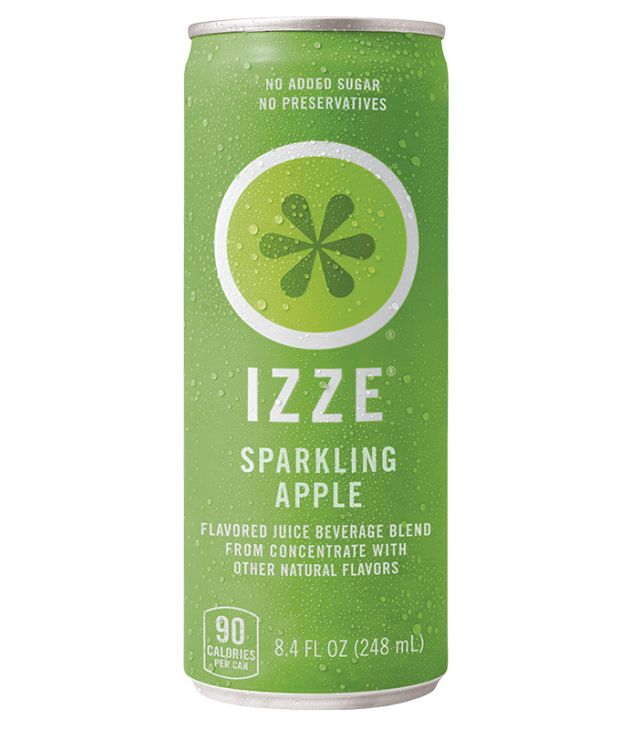 Apple - みるくページ Izze® Sparkling Juice - Apple 8.4 oz. | PepsiCo School